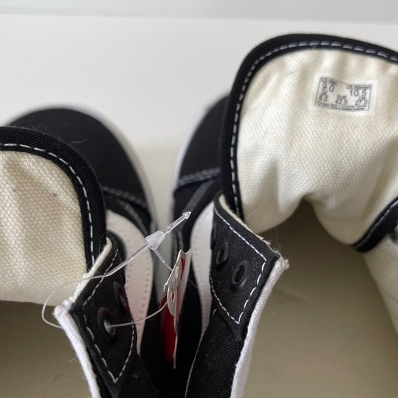 NWT Mens Vans OLD SKOOL SHOE sz 9 Black/White - Picture 9 of 9